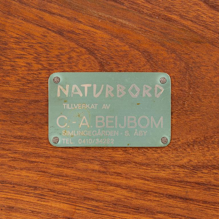 Carl-Axel Beijbom, soffbord/bänk, "Naturbord", Åby.
