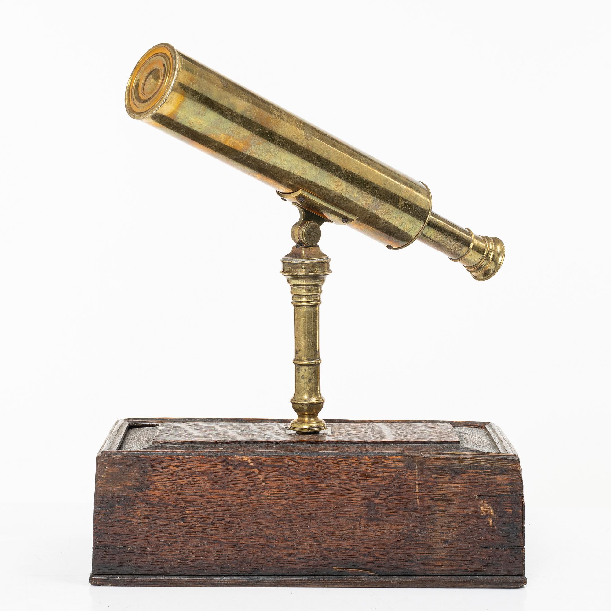 Mirror telescope, England, mid-18th century.