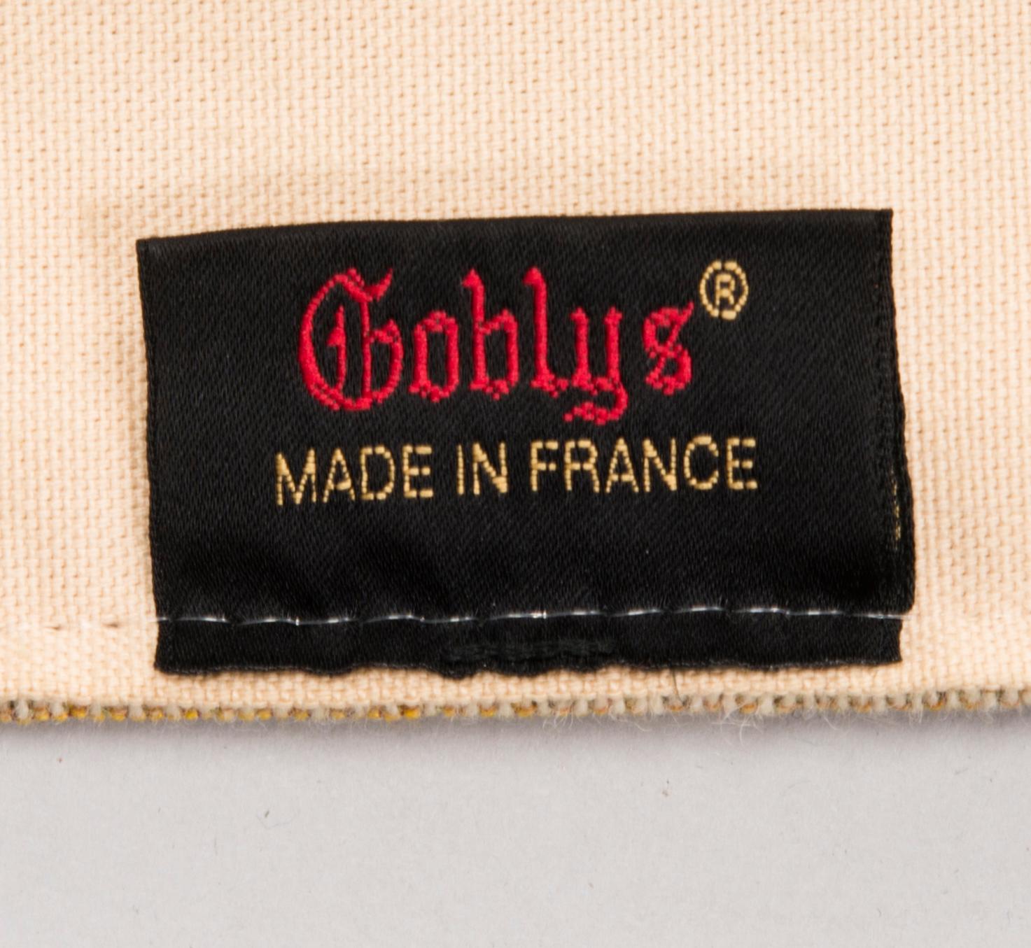 A French tapestry by Goblys. 104 x 144 cm.