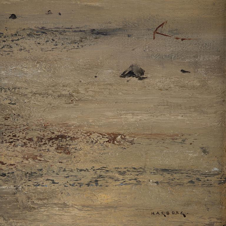 August Hagborg, Low tide, Normandy.