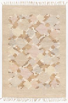 Ingegerd Silow, rug, rya, "Barken", approx. 235 x 165 cm.