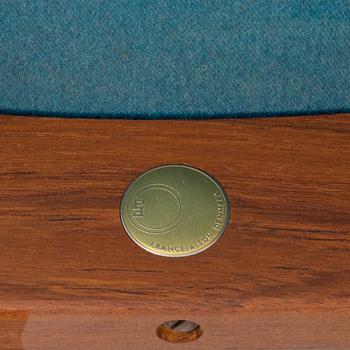 Inger Klingenberg, stolar, 3 st, modell 193, France & Son, 1960-tal.