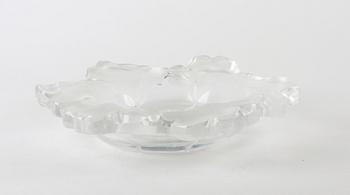 SKÅLFAT, glas, Lalique, Frankrike, sign.