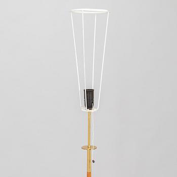 A mid-20th century floor lamp for Idman.