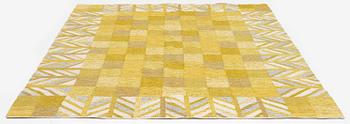 A carpet, flat weave, c. 242 x 180 cm.