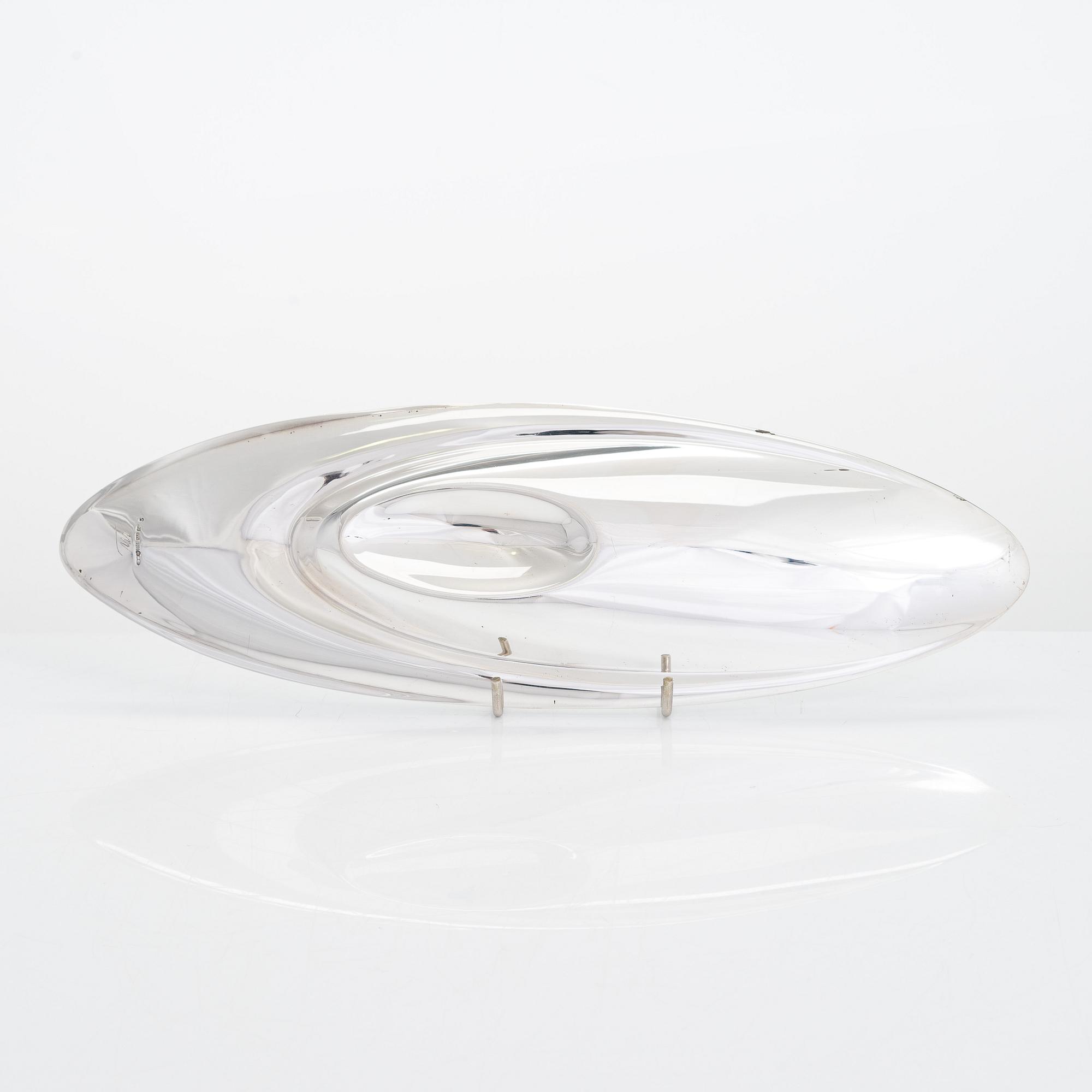 Tapio Wirkkala, fat, silver, TW 114, Kultakeskus, Tavastehus 1958. Modellen formgiven 1956.