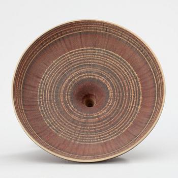 A Wilhelm Kåge 'Farsta Terra Spirea' stoneware bowl, Gustavsberg Studio 1960.