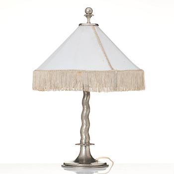 Harald Notini, a table lamp, model "6891", Arvid Böhlmarks Lampfabrik, 1920s.