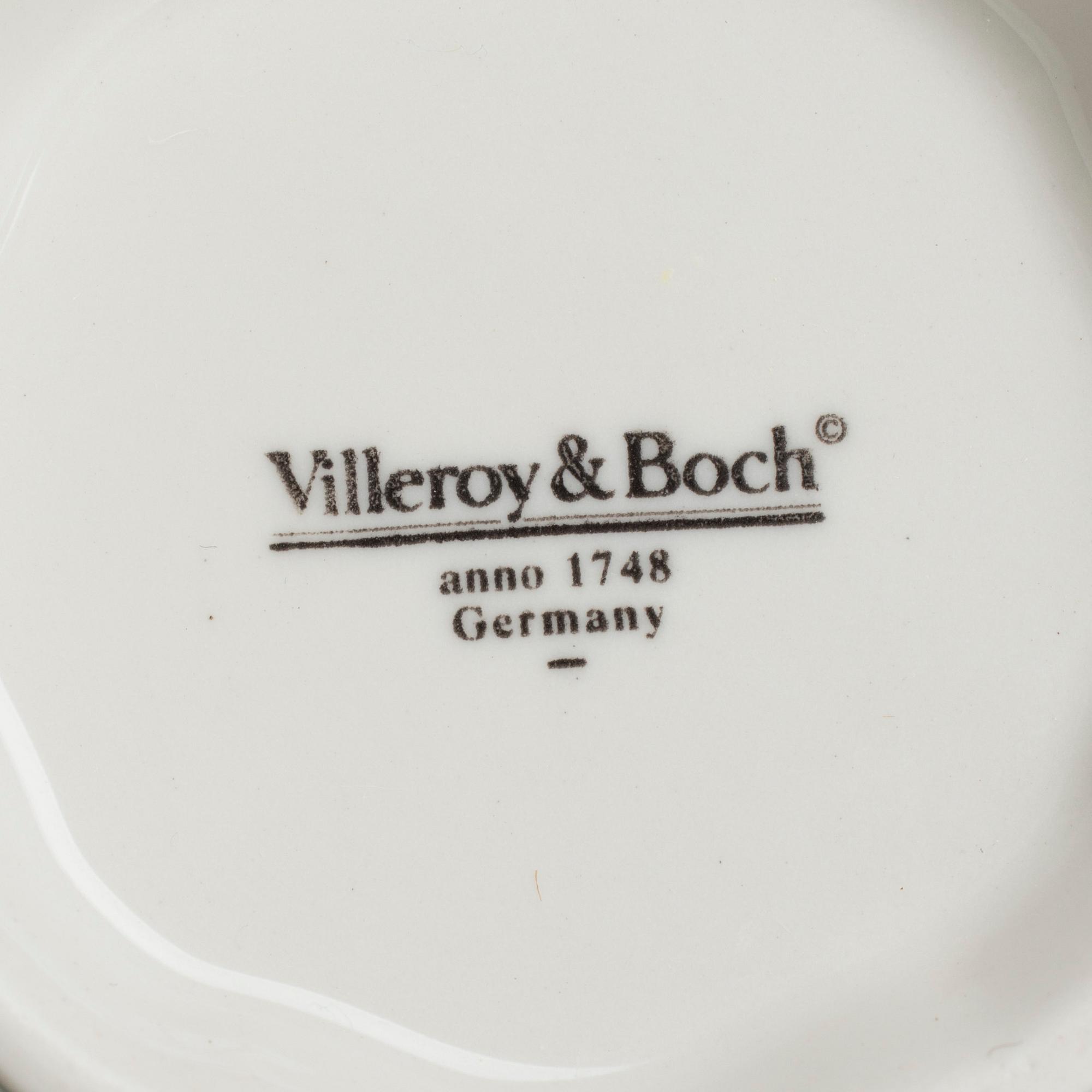 MATSERVIS, 56 delar, porslin, "French Garden", Villeroy & Boch.