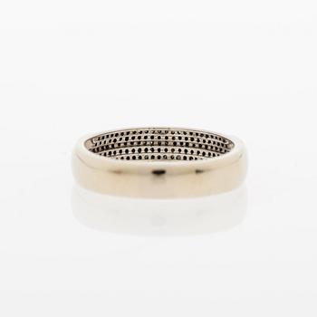 A RING, 8/8 cut diamonds, 14K gold.