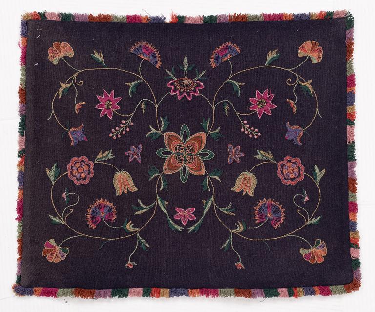 A cushion, Scania, late 19th Century - around the year 1900. 64 x 54 cm.