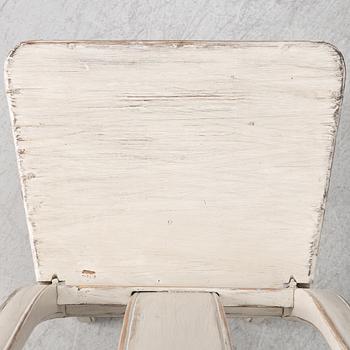 A pair of late Baroque chairs, 18th century.