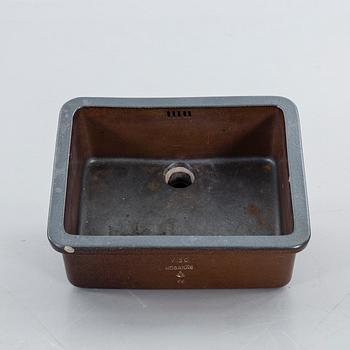 HANDFAT/VASK , saltglaserat stengods, Höganäs, 1900-talets första hälft.