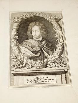 Erik Dahlbergh, SUECIA ANTIQUA ET HODIERNA, Erik Dahlbergh, 1-3 in one.