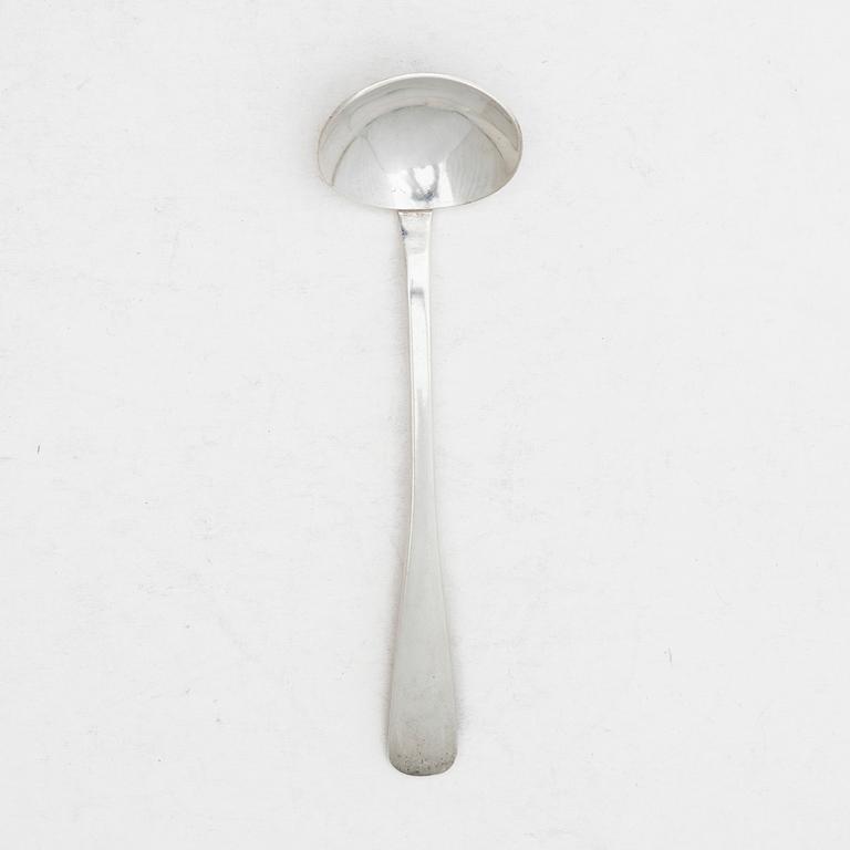 Sven-Erik Högberg, såsslev, sterlingsilver, Göteborg, 1987.