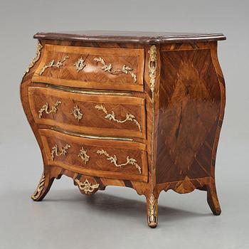 A Swedish Rococo commode by Petter Gyllenberg (master in Stockholm 1767-85).