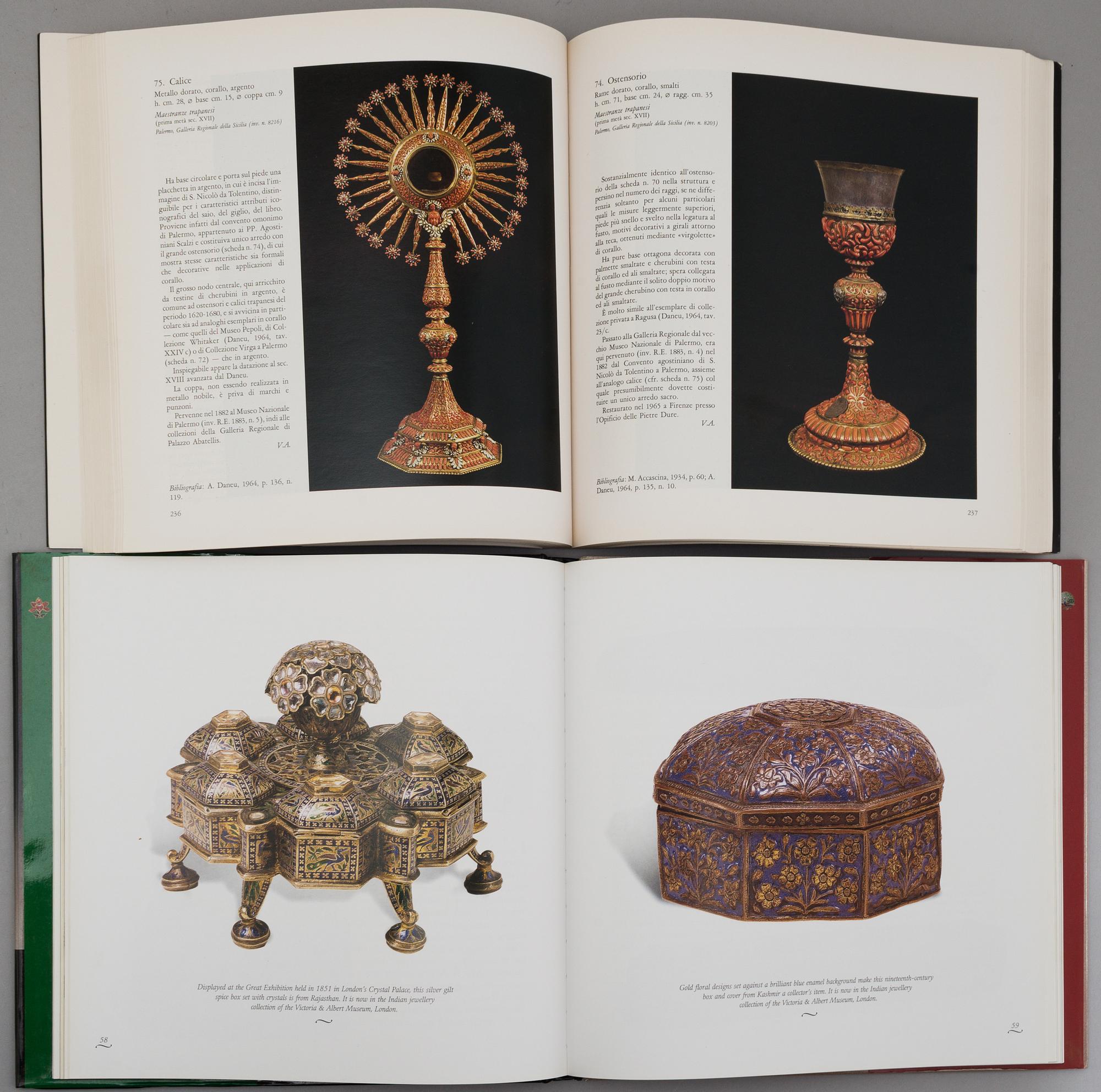 BÖCKER, 6 vol. Smyckeslitteratur.