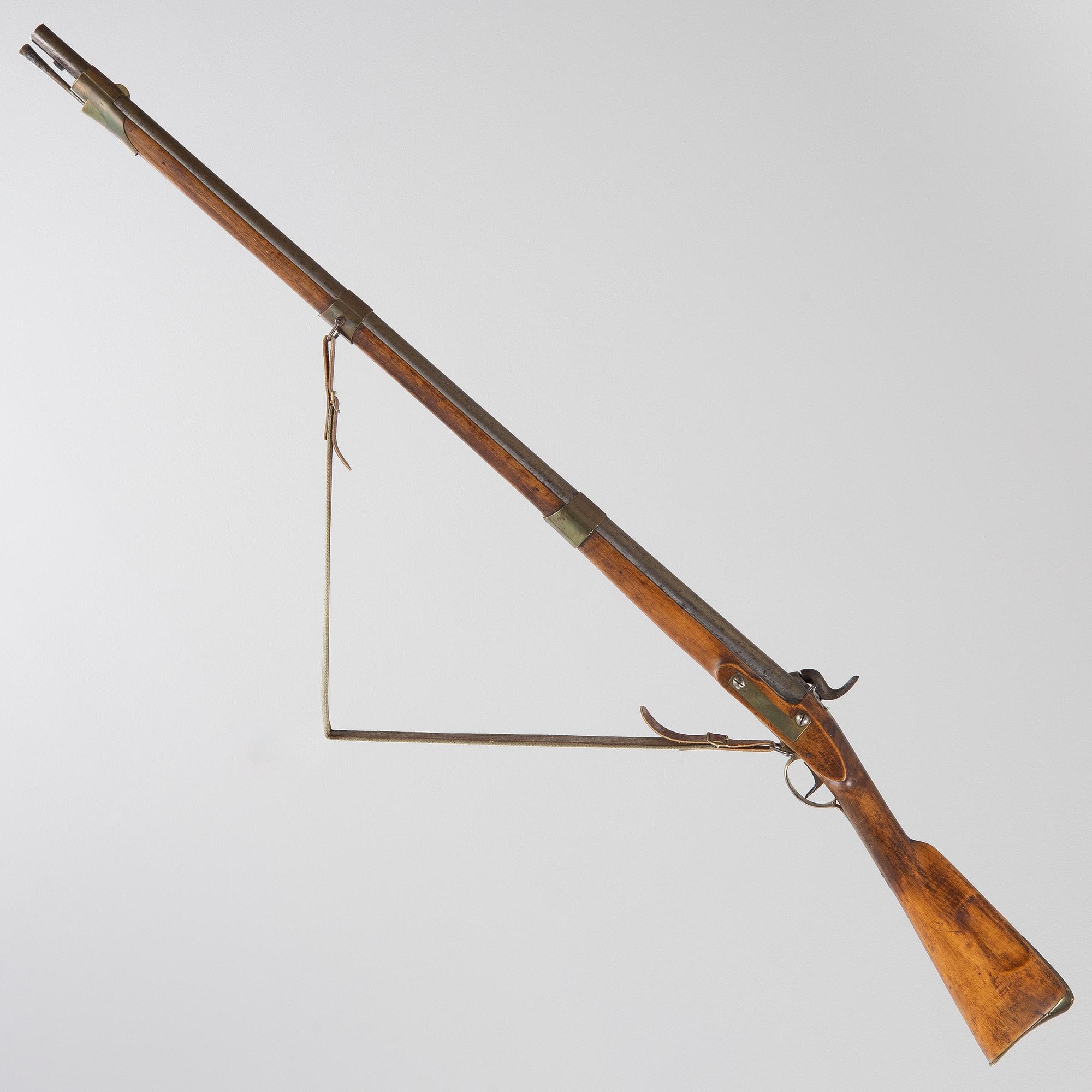 Slaglåsgevär svenskt m/1815-45.
