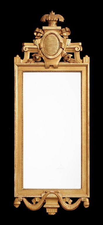 A Gustavian mirror by C. G. Fyrwald.