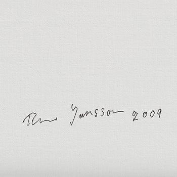 Rune Jansson, olja på duk, signerad och daterad 2009.