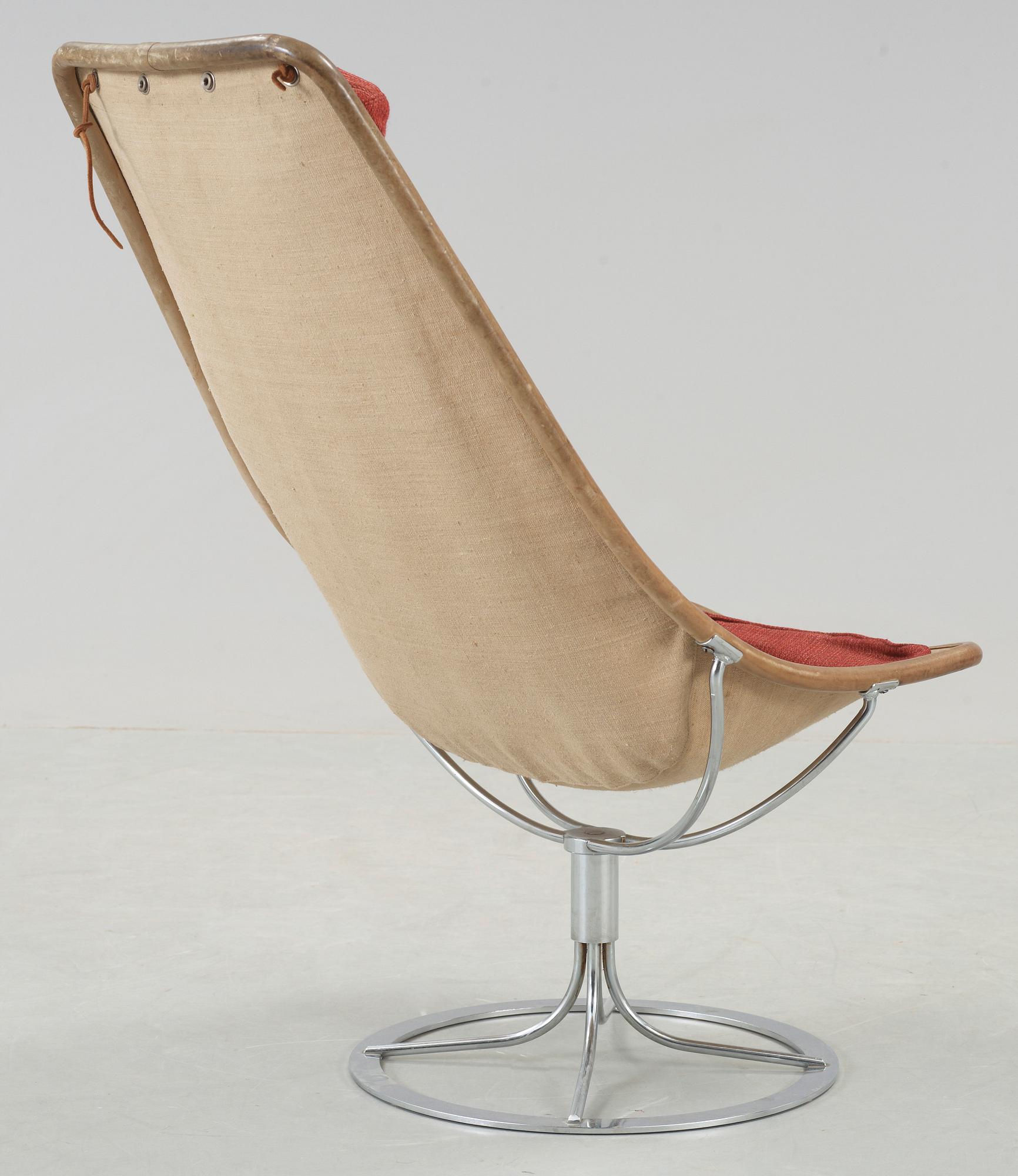 FÅTÖLJ, "Jetson 66", Bruno Mathsson, Dux, 1900-talets andra hälft.