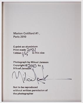 Mikael Jansson, "Marion Cotillard #1, Paris 2010".