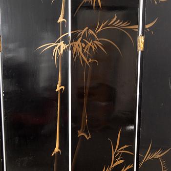 A Japanese folding screen later part of the 20th century.