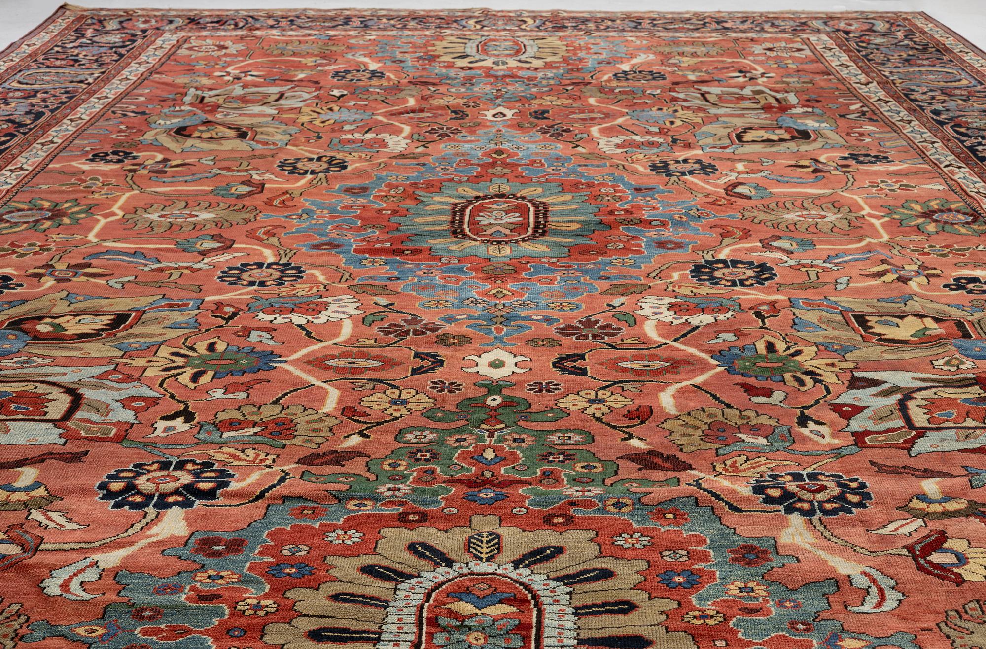 A Sultanabad carpet, west Persia c. 530 x 378 cm.