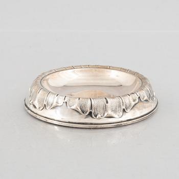 Ashtray, silver, GAB, Stockholm 1955.