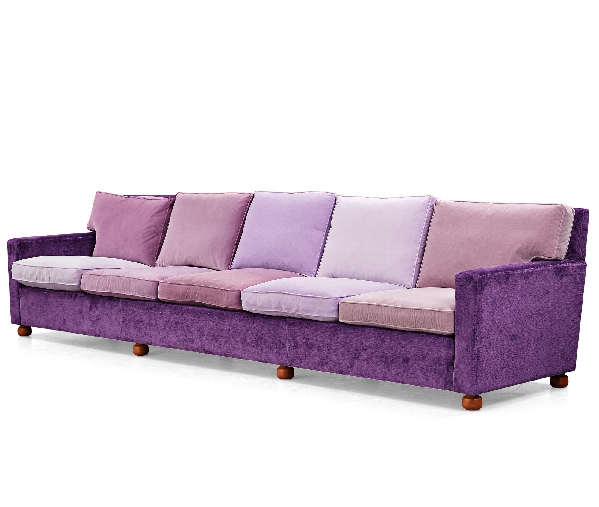Josef Frank, a 'model 3031' sofa, Svenskt Tenn, Sweden.