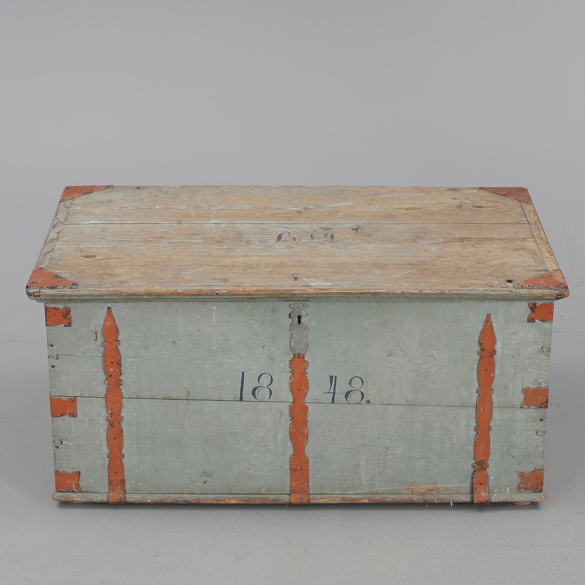 KISTA, allmoge, daterad 1848.