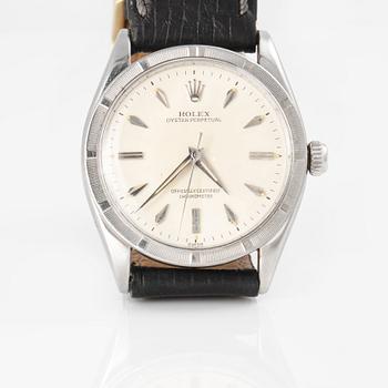 ARMBANDSUR, herr, stål, Rolex Oyster Perpetual.