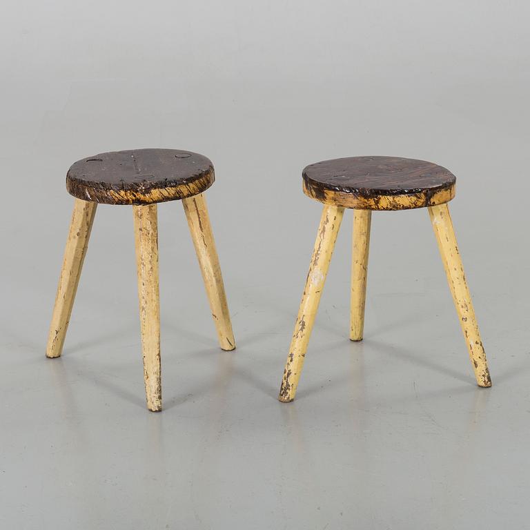 20th century stools.