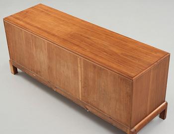 NILS AHRBOM & HELGE ZIMDAHL, a walnut sideboard, Stockholm 1932.