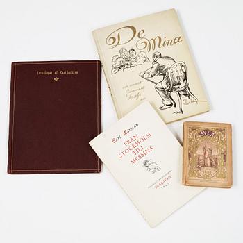 Carl Larsson, CARL LARSSON, illustrated travel story, "Från Stockholm till Messina" (From Stockholm to Messina), 1886.