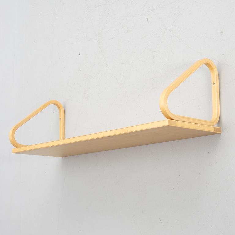 Alvar Aalto,a model 112B wall shelf, Artek, Finland.