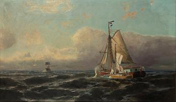 Unknown artist, 18th/19th century, Marine.