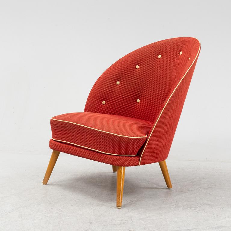 A Swedish Modern easy chair, 1940's/50's.