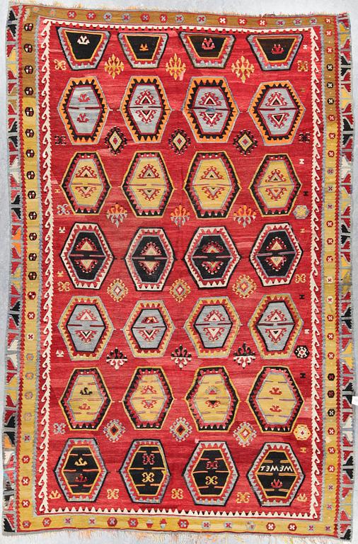 MATTA, kelim, sannolikt semiantik Anatol. Ca 324x214.