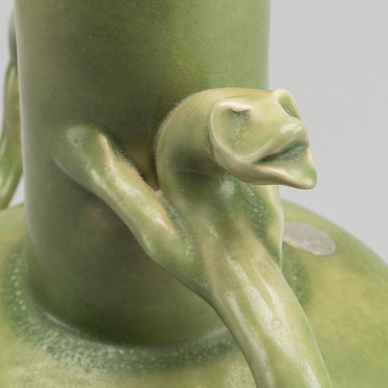 EVA JANCKE BJÖRK, vas, glaserad keramik, Bo Fajans, Gefle.