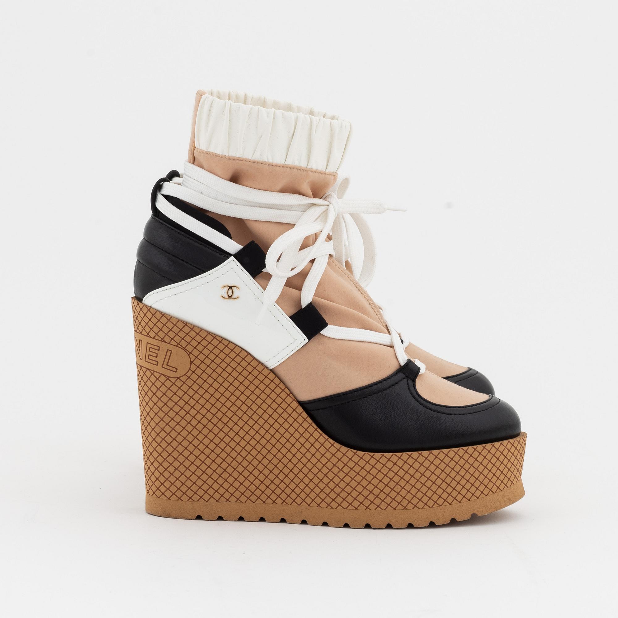 Chanel platform shoes store