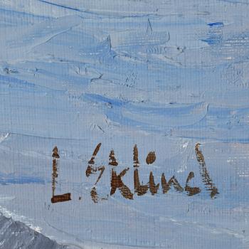 LARS EKLIND, olja på duk, signerad.
