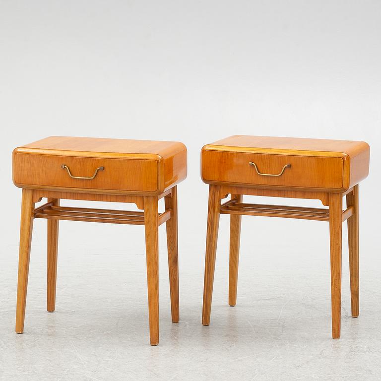 Axel Larsson, Sängbord, ett par, för Bodafors, 1900-talets mitt.
