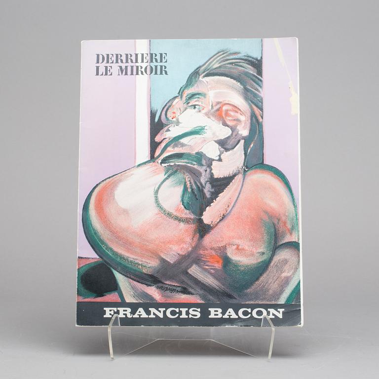 DERRIERE LE MIROIR, No. 162, Francis Bacon, Novembre 1966, litografier (varav 1 triptyk).