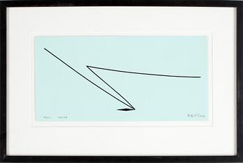 Olle Baertling · OLLE BAERTLING, färgserigrafi, signerad och daterad 1967-68, numrerad 85/300.
