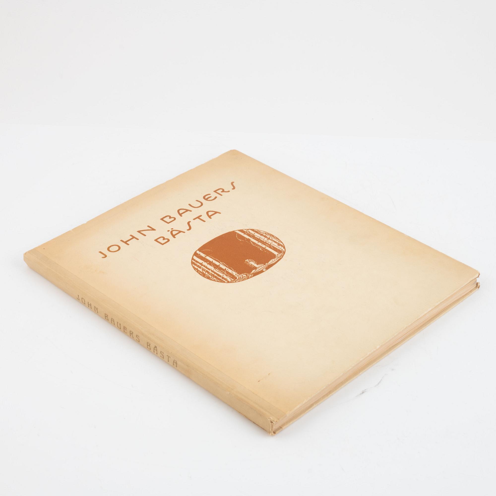 John Bauer, bok, "John Bauers Bästa", Åhlén & Åkerlunds Förlag, Albert Bonnier, Stockholm, 1931.