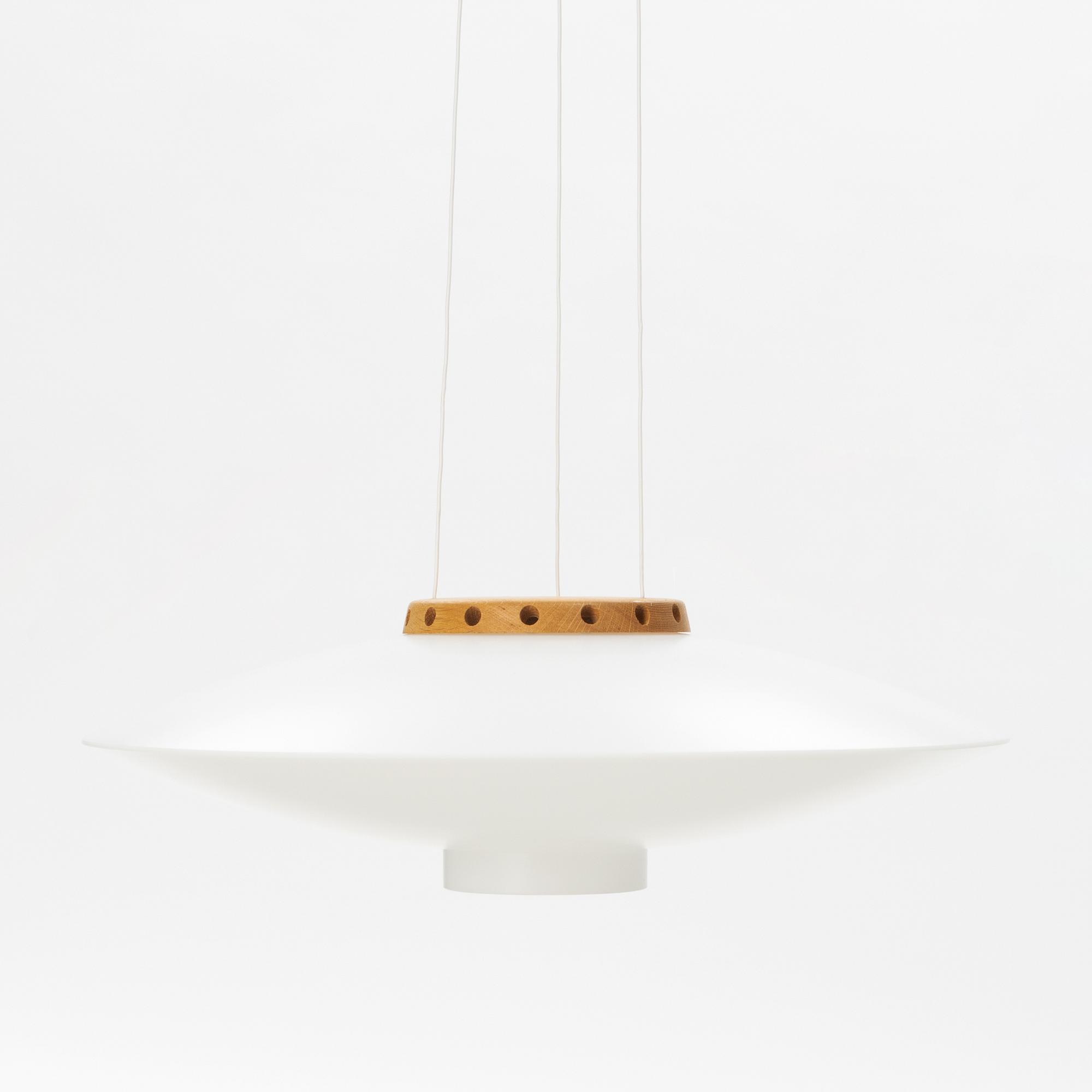 Uno & Östen Kristiansson, an 'Ufo' ceiling light, model 565, Luxus, Vittsjö, 1960's.
