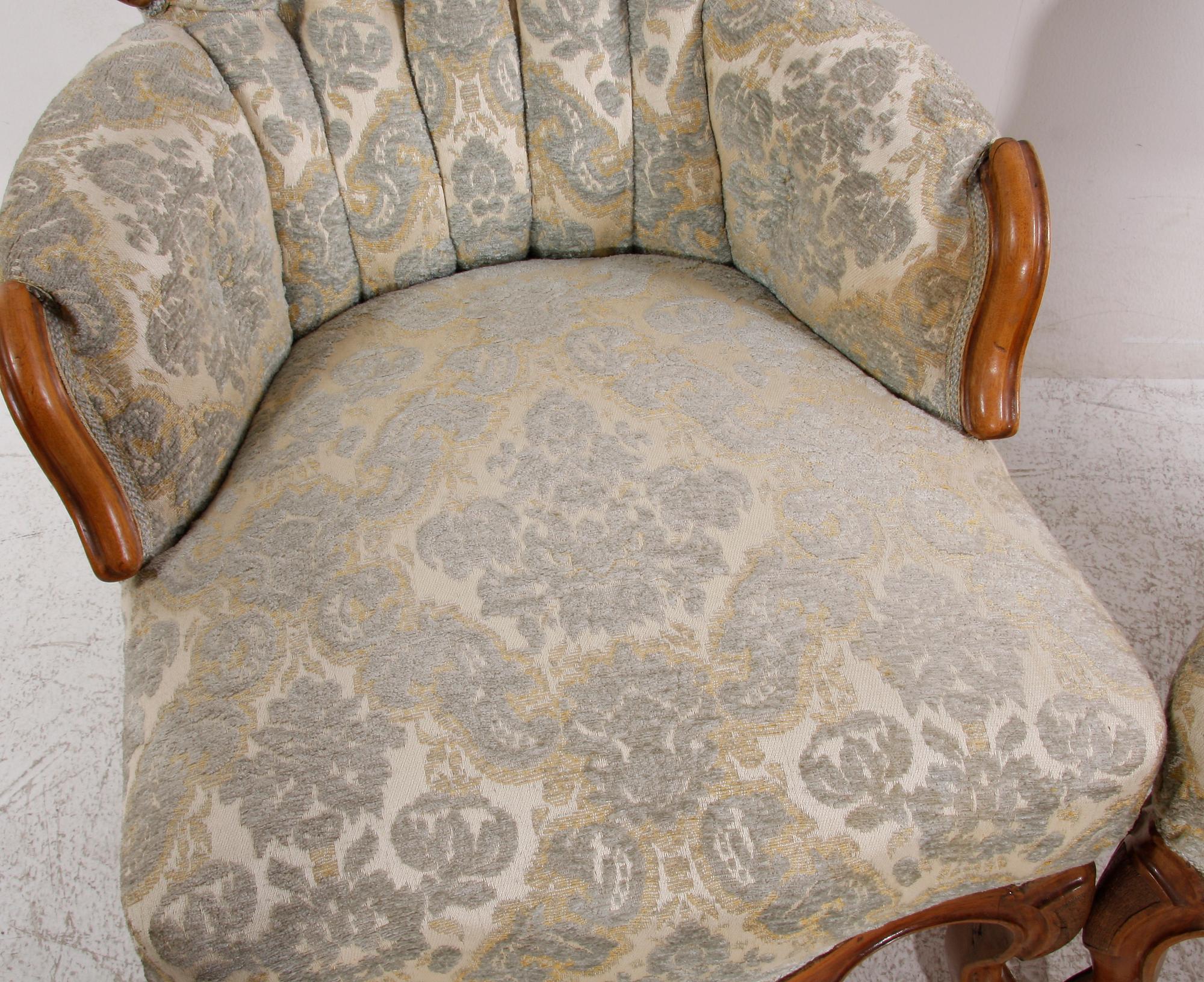 STOLAR, ett par, nyrokoko, sent 1800-tal.