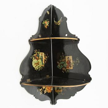 Konsolhyllor 7 st japan/Europa 1900-tal.