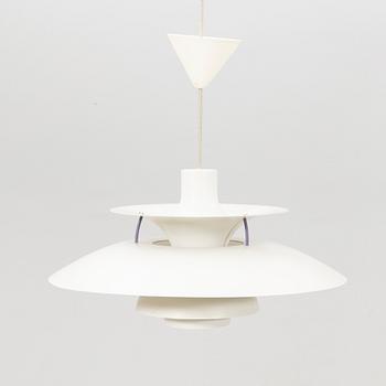 Poul Henningsen, ceiling lamp "PH 5" for Louis Poulsen Denmark, late 20th century.